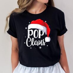 Pop Claus Santa Funny Christmas Pajama Matching Family T-Shirt