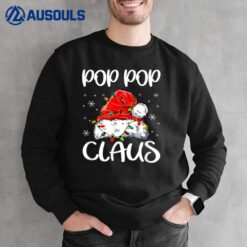 Pop Pop Claus Shirt Christmas Pajama Family Matching Xmas Sweatshirt