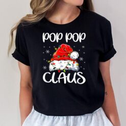 Pop Pop Claus Shirt Christmas Pajama Family Matching Xmas T-Shirt