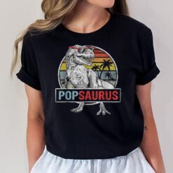 Popsaurus Funny T Rex Dinosaur Pop saurus Family T-Shirt