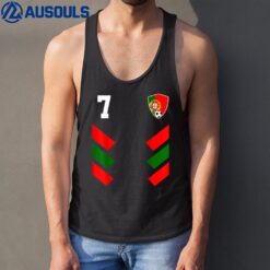 Portugal Soccer Jersey Portuguese Football Shirt Flag Tank Top