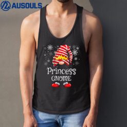 Princess Gnome Matching Family Gnomes Funny Christmas Tank Top