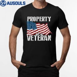 Property of a Veteran - US Military Veteran T-Shirt