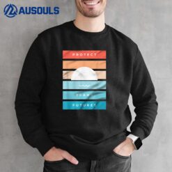 Protect Trans Futures Sunset Sweatshirt