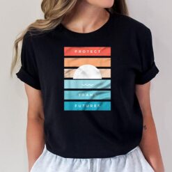 Protect Trans Futures Sunset T-Shirt