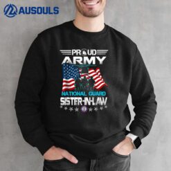 Proud Army National Guard Sister-In-Law Veterans Day Sweatshirt