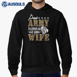 Proud Army National Guard Wife National Guard Graduation Hoodie