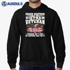 Proud Brother Of A Vietnam Veteran Hoodie