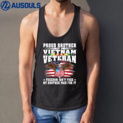 Proud Brother Of A Vietnam Veteran Tank Top