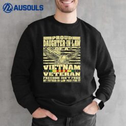 Proud Daughter-In-Law Of Vietnam Veteran Sweatshirt