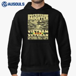 Proud Daughter Of A Vietnam Veteran Ver 2 Hoodie