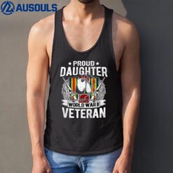 Proud Daughter Of A World War 2 Veteran Tank Top