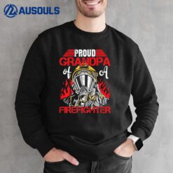 Proud Firefighter Grandpa Sweatshirt