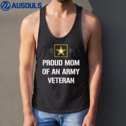 Proud Mom Of An Army Veteran Tank Top