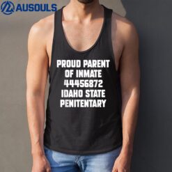 Proud Parent Funny Sarcastic Weird Oddly Specific Dark Humor Tank Top