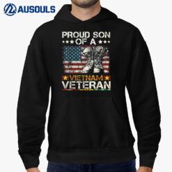 Proud Son Of Vietnam Veteran US Flag Hoodie