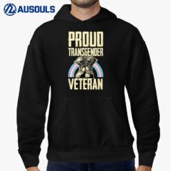 Proud Transgender Veteran Pride Month Veterans Day Soldier Hoodie