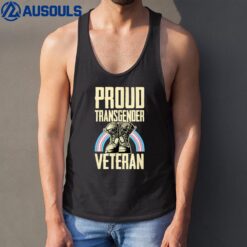 Proud Transgender Veteran Pride Month Veterans Day Soldier Tank Top