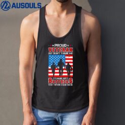 Proud Veteran But Don't Thank Me Thank My Brothers Veteran Tank Top