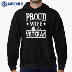 Proud Wife Of A Veteran Hoodie