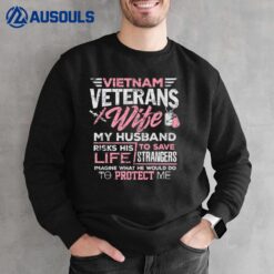 Proud Wife Of A Vietnam Veteran Sweatshirt