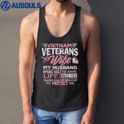 Proud Wife Of A Vietnam Veteran Tank Top