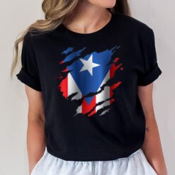Puerto Rico Puerto Rican Flag Heritage T-Shirt