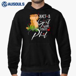 Punxsy Phil's Cute Groundhog Day Holiday Design for Girls Hoodie