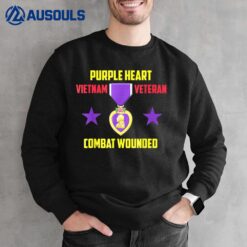 Purple Heart Vietnam Veteran Sweatshirt