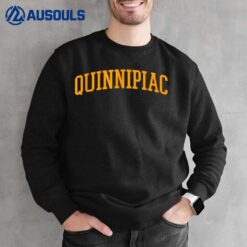 Quinnipiac Arch Vintage Retro University Style Sweatshirt