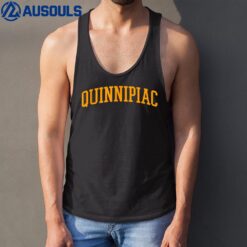 Quinnipiac Arch Vintage Retro University Style Tank Top