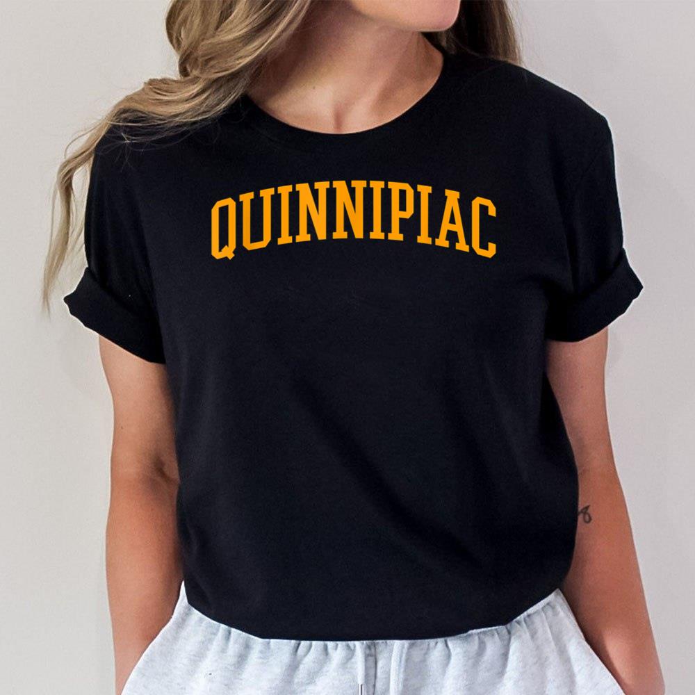 Quinnipiac Arch Vintage Retro University Style Unisex T-Shirt