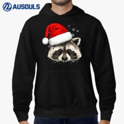Raccoon Spirit Animal Christmas Raccoon Ringtails Lovers Hoodie