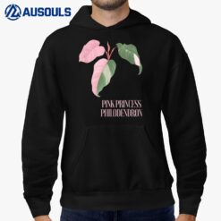 Rare Pink Princess Philodendron Indoor Tropical Plant Lady Hoodie