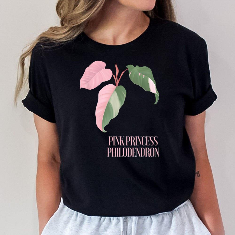 Rare Pink Princess Philodendron Indoor Tropical Plant Lady Unisex T-Shirt