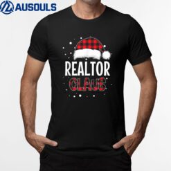 Realtor Claus Christmas Real Estate Agent T-Shirt