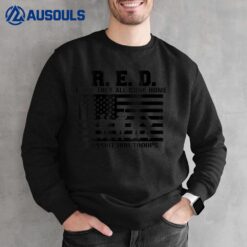 Red Friday Military  Veteran Remember Everyone Deployed Sweatshirt