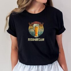 Reinbeer Santa Beer Mugs T-Shirt