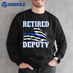 Retired Deputy Police Officer Retirement Sweatshirt