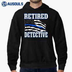 Retired Detective Police Officer Retirement Hoodie