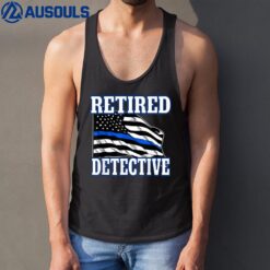 Retired Detective Police Officer Retirement Tank Top