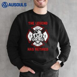 Retired Fireman Retirement Proud Firefighter Sweatshirt