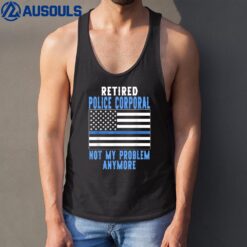 Retired Police Corporal Police Officer Tank Top