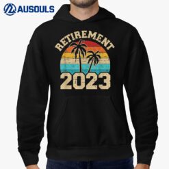 Retirement 2023 vintage beach for coworker retirement Hoodie