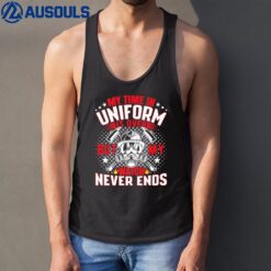 Retirement Firefighter Tank Top