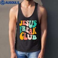 Retro Jesus-Freak Club Bible Verse Jesus-Lover Empathy Tank Top