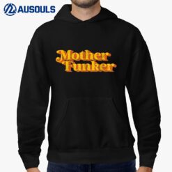 Retro Mother Funker Funny Vintage Disco 70's Party Costume Hoodie
