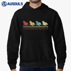 Retro Walrus Lover Funny Walrus Vintage Hoodie