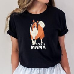 Rough Collie Mama Dog Pet T-Shirt