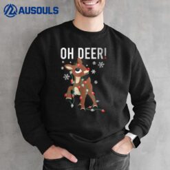 Rudolph The Red Nosed Reindeer Christmas Special Oh Deer Sweatshirt